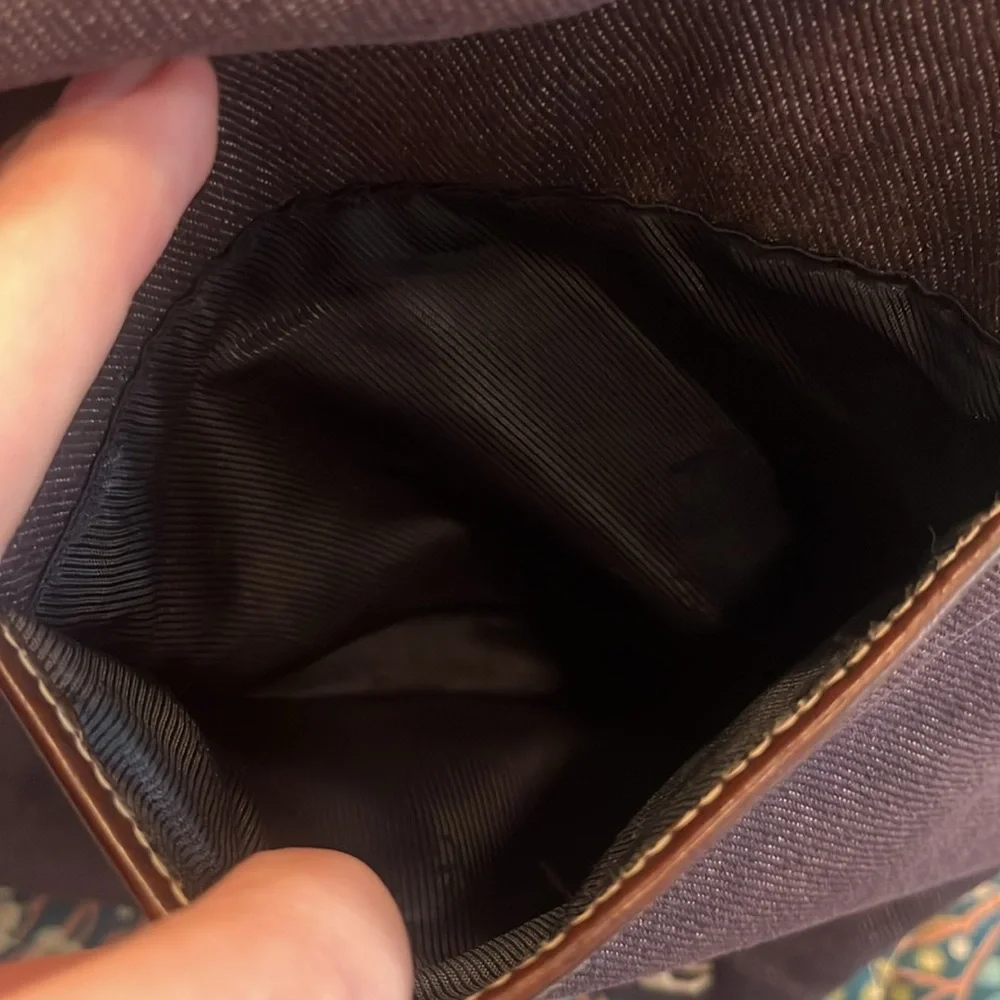 Lauren Ralph Lauren Denim Tote Bag